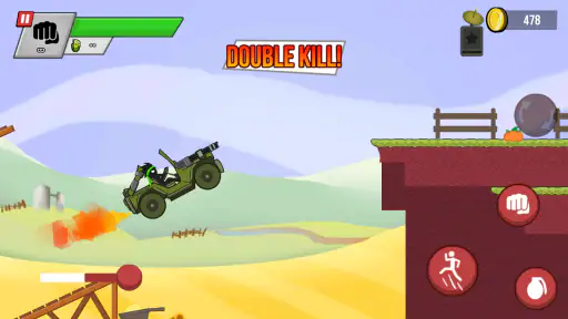 Stick vs Zombies: Platformer
