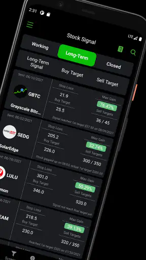 Stocks Signals - Stock Tracker
