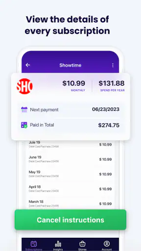 Subscription Stopper & Manager