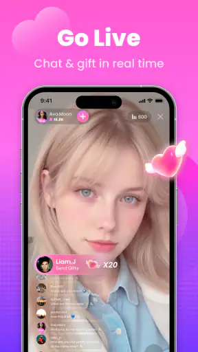 Suka - Live Stream, Chat