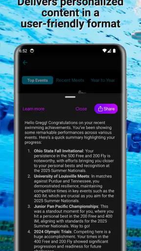 Swimmetry