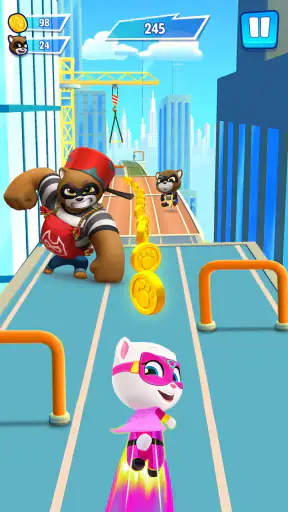 Talking Tom: Hero Dash Run