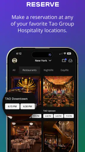 Tao Group Hospitality Rewards