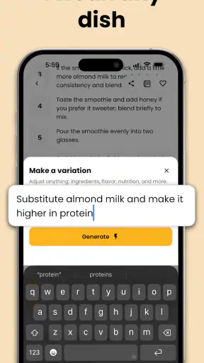 AI Recipe Generator: TasteBot