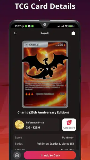 TCG Card Scanner TCG Collector