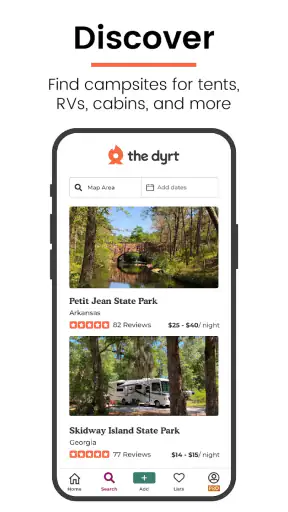The Dyrt: RV & Free Camping