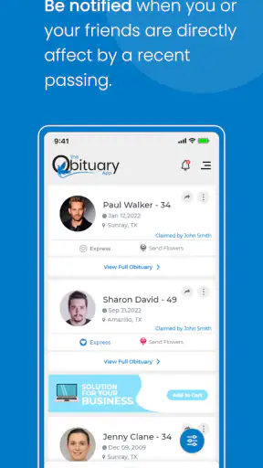 The Obituary App