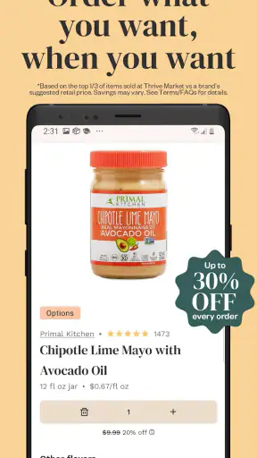 Thrive Market: Shop Healthy