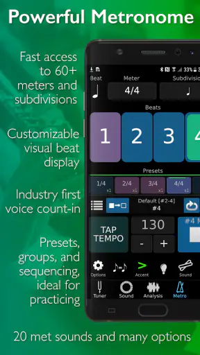 TonalEnergy Tuner & Metronome