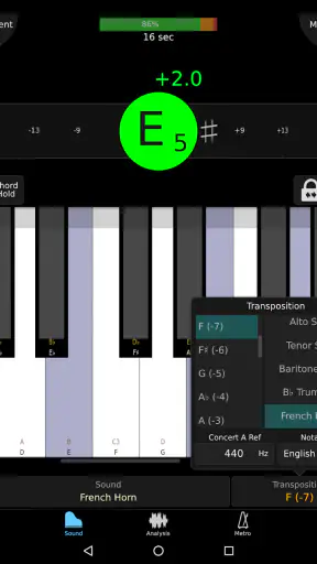 TonalEnergy Tuner & Metronome