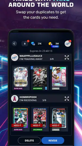 Topps® BUNT® MLB Card Trader