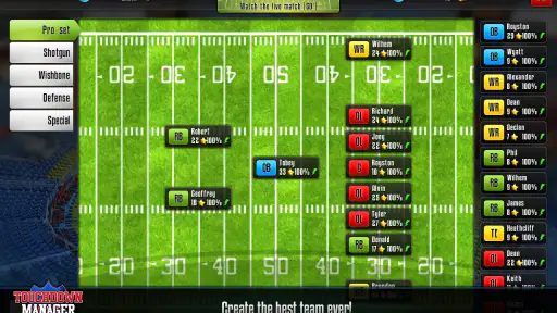Touchdown Manager