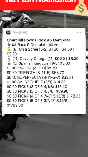 TrackWiz : Horse Racing Picks