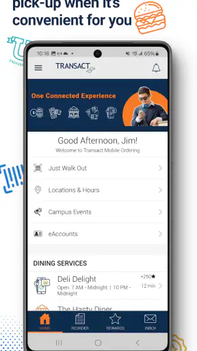Transact Mobile Ordering