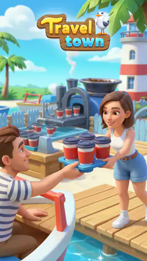 Travel Town - Merge Adventure
