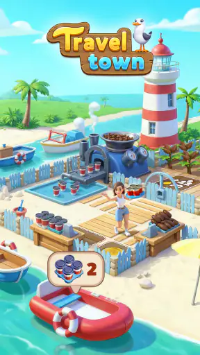Travel Town - Merge Adventure
