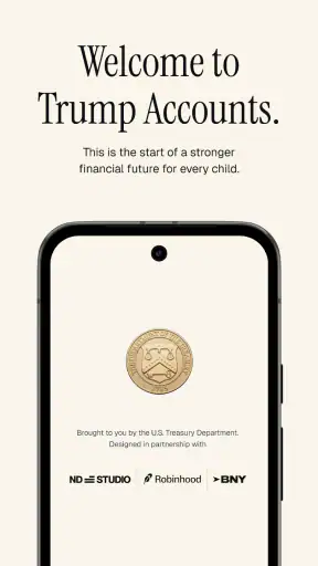 Trump Accounts: Official App