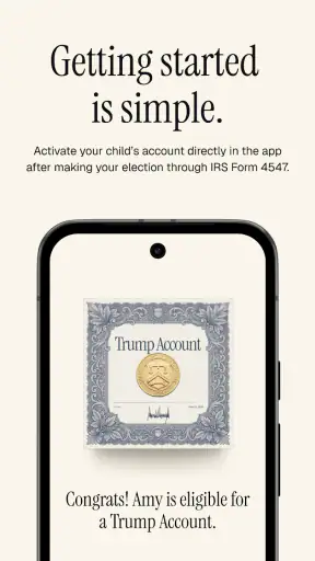 Trump Accounts: Official App