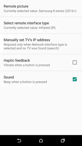 TV (Samsung) Remote Control