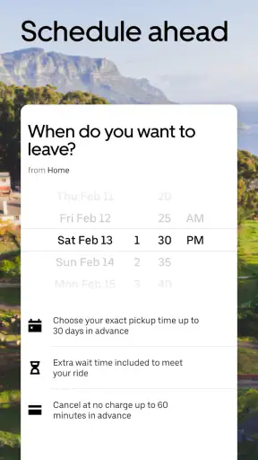 Uber - Request a ride