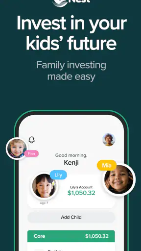 UNest: Invest & Save for Kids