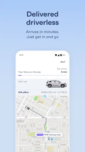 Vay - rent a car by the minute