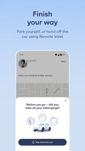 Vay - rent a car by the minute
