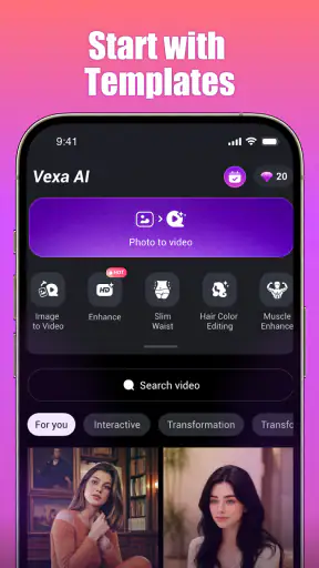 Vexa: AI Video & Photo Maker