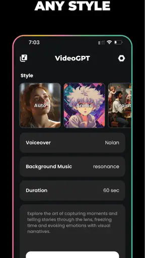 VideoGPT - AI Video Generator