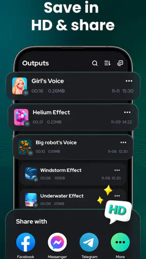 Voice Changer - Sound Effects