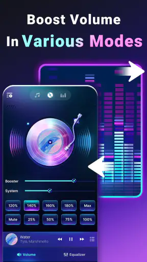 Volume Booster Bass Equalizer