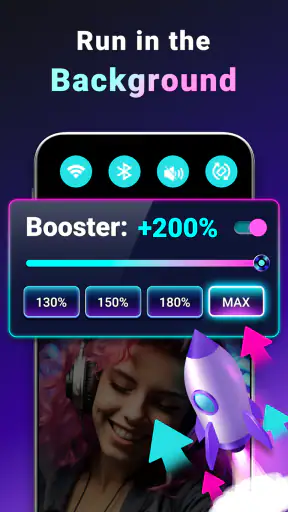 Volume Booster Bass Equalizer