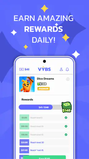 VYBS: Play & Earn Rewards