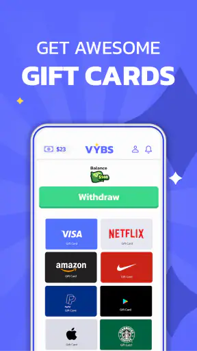 VYBS: Play & Earn Rewards