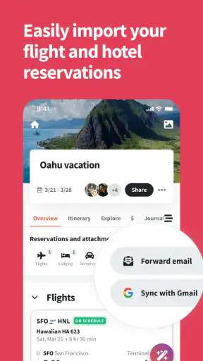 Wanderlog - Trip Planner App