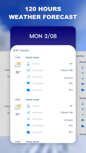 Weather app - Radar & Widget