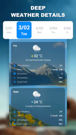 Weather app - Radar & Widget