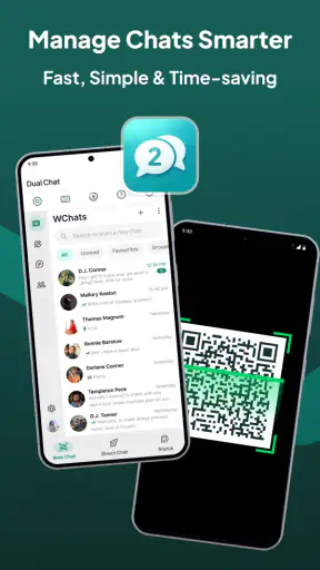Web Scan & Dual Chat App