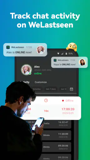WeLastseen: Chat App tracker