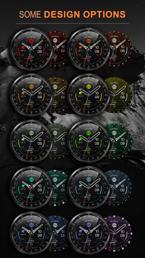 WFP 307 Modern watch face