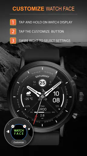 WFP 307 Modern watch face