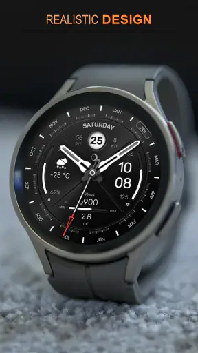 WFP 307 Modern watch face