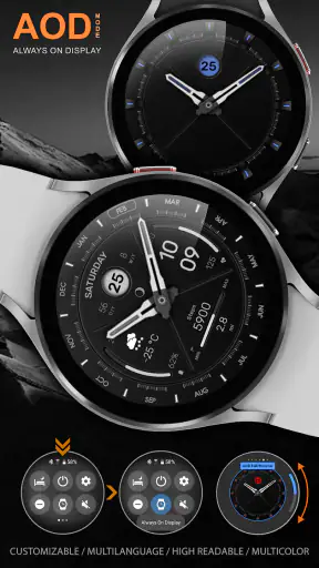WFP 307 Modern watch face