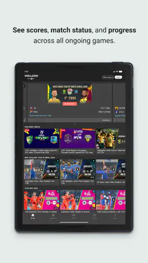 Willow - Watch Live Cricket