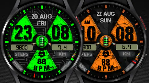 WIN Nuclear PRO Watch face