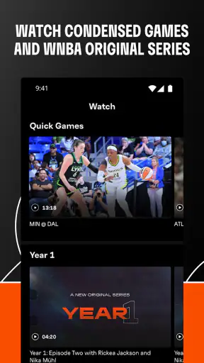 WNBA - Live Games & Scores