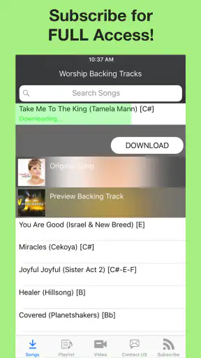 Worship Backing Tracks