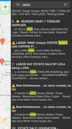 Yard Sale Treasure Map