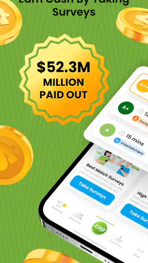 Zap Surveys: Earn Easy Money