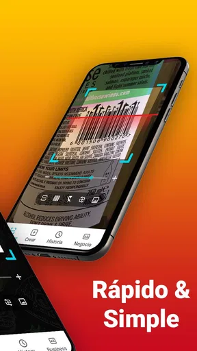 Escáner QR y Código de Barras